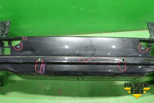 Бампер задний (под парктроник) (8R0807511) для Audi Q5 c 2008-2017г (Ку 5)