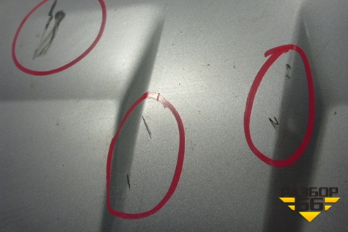 Накладка переднего бампера (4M0807733D) для Audi Q7 c 2015г (Ку 7)