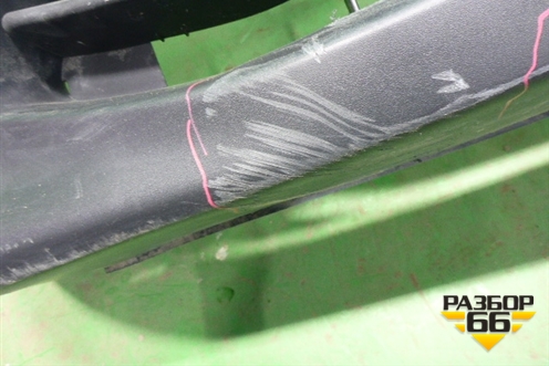 Бампер передний (до 2017г под парктроник) (62022BM92H) для Nissan Qashqai (J11E) с 2013г (Кашкай)