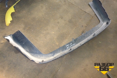 Юбка заднего бампера (под парктроник) для Citroen C5 с 2005-2008г (С5)