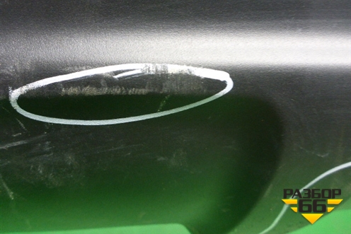 Бампер задний нижняя часть (до 2018г) (под парктроник) (86612F1000) для Kia Sportage с 2016-2022г (Спортеидж 4)