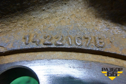 Щит опорный задний левый (14221678) для Scania 5 R Series с 2004-2016г