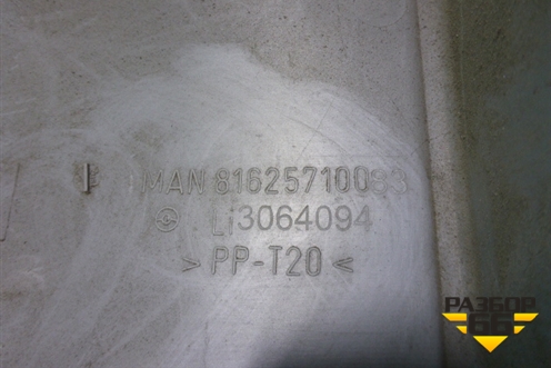 Обшивка стойки центральная нижняя левая (81625710083) для MAN  TGS с 2007г