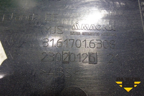 Карман (на консоль) (81617016308) для MAN  TGS с 2007г