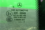 Стекло двери задней правой форточка (2012г) (A2047300255) для Mercedes Benz C-Klass W204 с 2007-2014г (Ц)