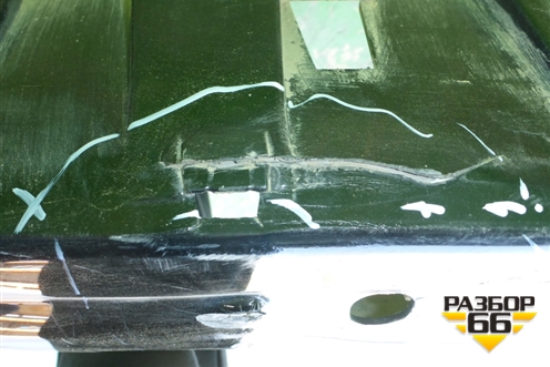 Бампер задний (до 2017г) (5215960500) для Toyota Land Cruiser Prado(150) с 2009г (Ленд Крузер Прадо)