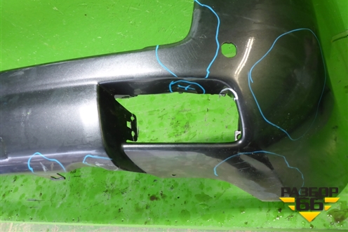 Бампер задний (до 2017г под парктроник) (5215960500) для Toyota Land Cruiser Prado(150) с 2009г (Ленд Крузер Прадо)