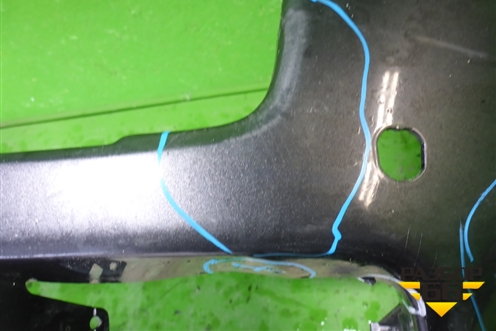 Бампер задний (до 2017г под парктроник) (5215960500) для Toyota Land Cruiser Prado(150) с 2009г (Ленд Крузер Прадо)