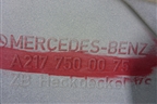 Крышка багажника (A2177500075) для Mercedes Benz S-Klass C217 с 2013-2020г (С)
