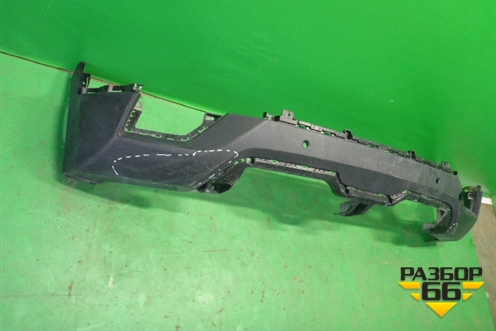 Бампер задний нижняя часть (под парктроник) (86612M0000) для Hyundai Creta с 2016-2021г (Крета)