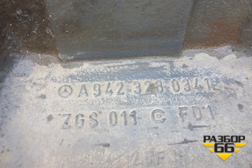 Кронштейн пневморессоры (задний правый) (A9423280341) для Mercedes Benz TRUCK Axor 2 с 2004г (Аксор)