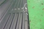 Накладка заднего бампера (до 2012г) (5216260040) для Toyota Land Cruiser (200) с 2008г (Ленд Крузер)
