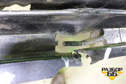 Бампер задний нижняя часть (до 2019г под парктроник) (4M0807527D) для Audi Q7 c 2015г (Ку 7)