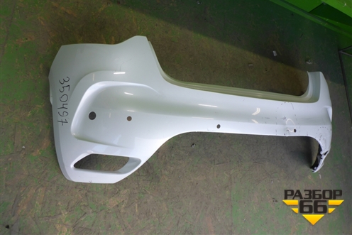 Бампер задний (без юбки под парктроник) (9670684477) для Citroen DS4 с 2011г (ДС 4)