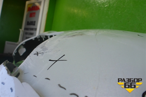 Бампер задний (без юбки под парктроник) (9670684477) для Citroen DS4 с 2011г (ДС 4)