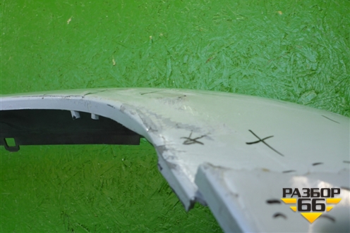 Бампер задний (без юбки под парктроник) (9670684477) для Citroen DS4 с 2011г (ДС 4)