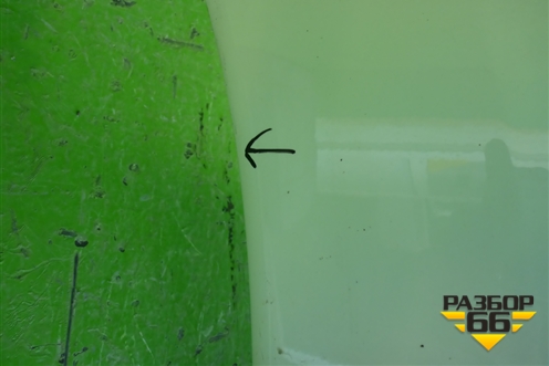 Бампер задний (после 2015г под накладку) (6410C996ZZ) для Mitsubishi Outlander с 2012-2024г (Аутлендер)