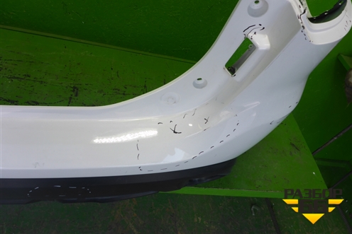 Бампер задний (после 2015г под накладку) (6410C996ZZ) для Mitsubishi Outlander с 2012-2024г (Аутлендер)