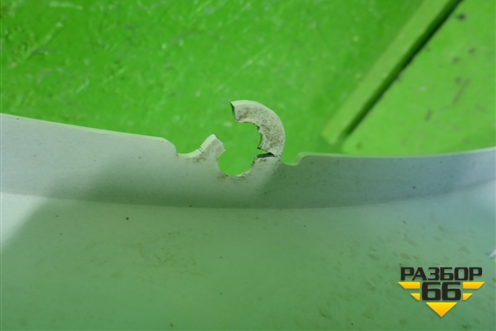 Бампер задний (после 2015г под накладку) (6410C996ZZ) для Mitsubishi Outlander с 2012-2024г (Аутлендер)