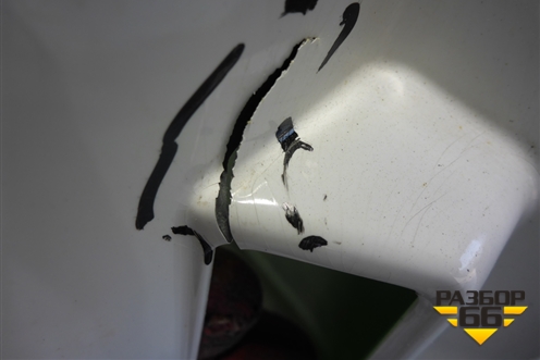 Бампер задний (после 2015г под накладку) (6410C996ZZ) для Mitsubishi Outlander с 2012-2024г (Аутлендер)