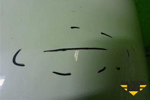 Бампер задний (после 2015г под накладку) (6410C996ZZ) для Mitsubishi Outlander с 2012-2024г (Аутлендер)