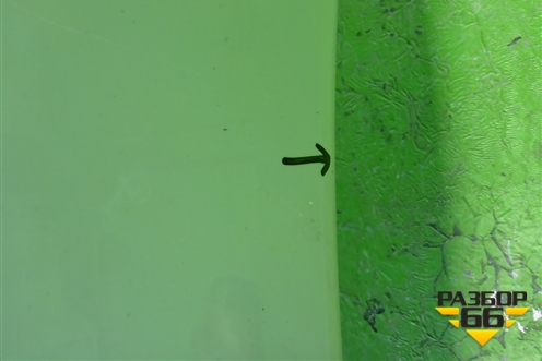 Бампер задний (после 2015г под накладку) (6410C996ZZ) для Mitsubishi Outlander с 2012-2024г (Аутлендер)