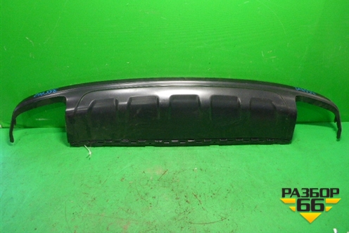 Юбка заднего бампера (новая) (4M0807521) для Audi Q7 c 2015г (Ку 7)