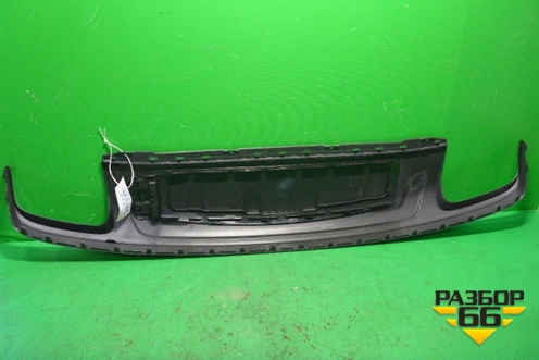 Юбка заднего бампера (новая) (4M0807521) для Audi Q7 c 2015г (Ку 7)