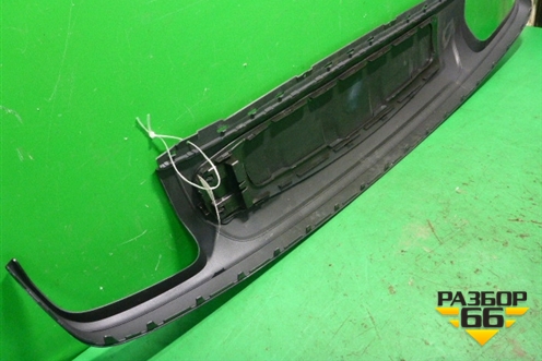 Юбка заднего бампера (новая) (4M0807521) для Audi Q7 c 2015г (Ку 7)