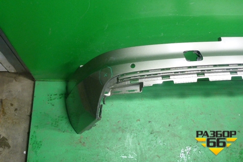 Бампер задний нижняя часть (до 2019г под парктроник) (4M0807527D) для Audi Q7 c 2015г (Ку 7)