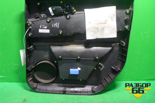 Обшивка двери задней левой под электрику (7321832000) для Ssang Yong Actyon Sport с 2012 (Актион Спорт)