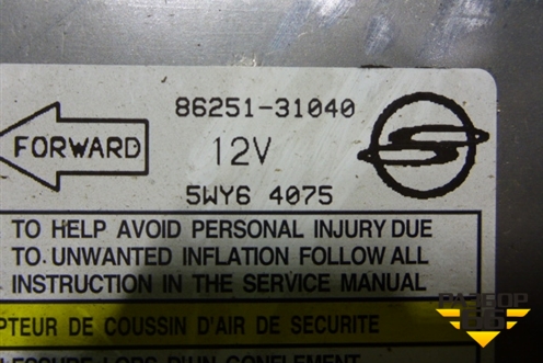 Блок управления AIR BAG (8625131040) для Ssang Yong Actyon Sport с 2012