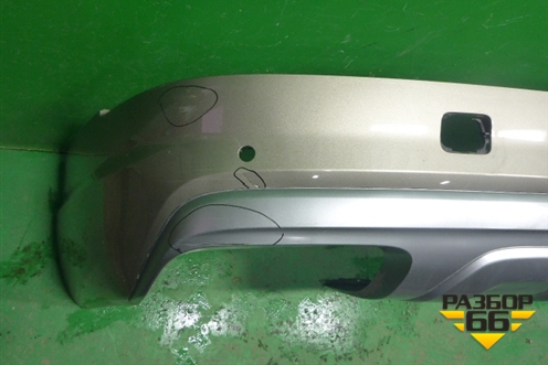 Бампер задний нижняя часть (до 2019г под парктроник) (4M0807527C) для Audi Q7 c 2015г (Ку 7)