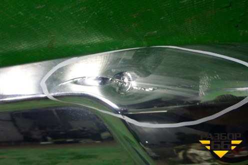 Накладка заднего бампера (AMG) (A1668856825) для Mercedes Benz GL-Klass X166 с 2012г