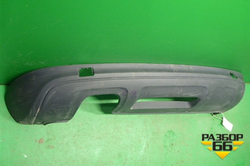 Бампер задний нижняя часть (8U0807521) для Audi Q3 с 2011-2018г (Ку 3)