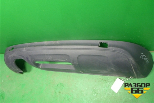 Бампер задний нижняя часть (8U0807521) для Audi Q3 с 2011-2018г (Ку 3)