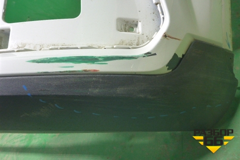 Бампер передний (после 2014г под омыватели) (8U0807437AE) для Audi Q3 с 2011-2018г (Ку 3)