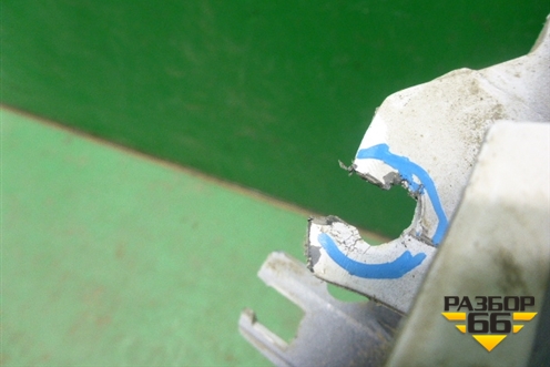 Бампер передний (после 2014г под омыватели) (8U0807437AE) для Audi Q3 с 2011-2018г (Ку 3)