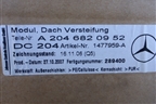 Крыша не под люк (седан) для Mercedes Benz C-Klass W204 с 2007-2014г (Ц)