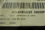 Обшивка багажника правая (седан) (A2046904225) для Mercedes Benz C-Klass W204 с 2007-2014г (Ц)