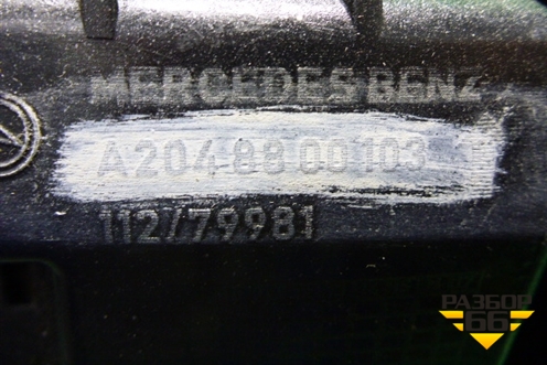 Кронштейн заднего бампера левый (под фонарь седан) (A2048800103) для Mercedes Benz C-Klass W204 с 2007-2014г (Ц)
