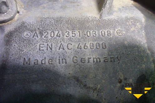 Редуктор заднего моста (1.8л АКПП M271952 пара 3.07) (A2043510308) для Mercedes Benz C-Klass W204 с 2007-2014г (Ц)