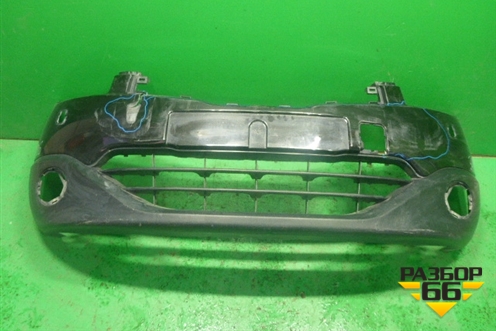 Бампер передний (после 2010г под омыватель) (62022BR10H) для Nissan Qashqai (J10E) с 2006-2013г (Кашкай)