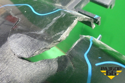 Бампер передний (после 2010г под омыватель) (62022BR10H) для Nissan Qashqai (J10E) с 2006-2013г (Кашкай)