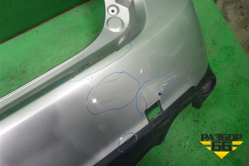 Бампер задний (после 2012г до 2017г) (6410B860ZZ) для Mitsubishi ASX с 2010г (АСХ)