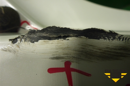 Бампер задний (после 2015г) (521590R150) для Toyota Rav-4 с 2012-2019г (Рав 4)