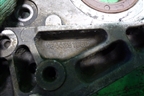 Крышка двигателя передняя (1.9л PSAWJY) (9644251680) для Citroen Berlingo с 2002-2010г (Берлинго 1)