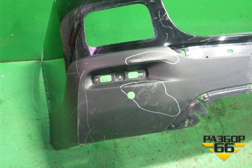 Бампер задний (под парктроник) (5215948170) для Toyota Highlander с 2007-2013г (Хайлендер) Бампер задний (под парктроник) (5215948170) для Toyota Highlander с 2007-2013г (Хайлендер)