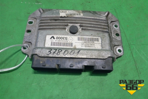 Блок управления двигателем ( 1.6л K7MK750 МКПП) (8200509516) для Renault Kangoo с 2008г