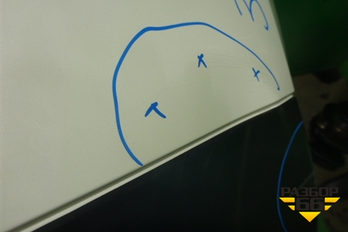 Бампер задний (под парктроник) (850221СA0H) для Infiniti Infiniti FX35/37/50 QX70 (S51) с 2008-2013г (ФХ)